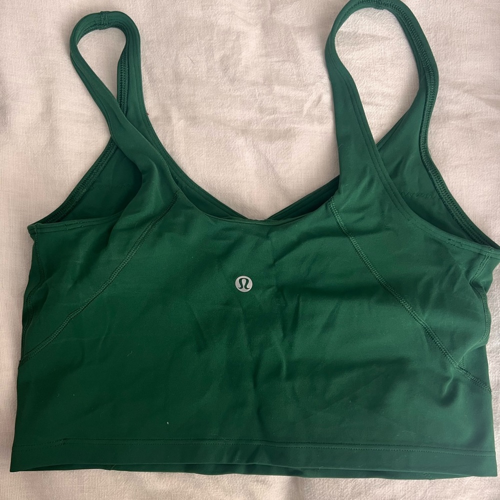 Lululemon align cropped tank in Everest! Size 8.